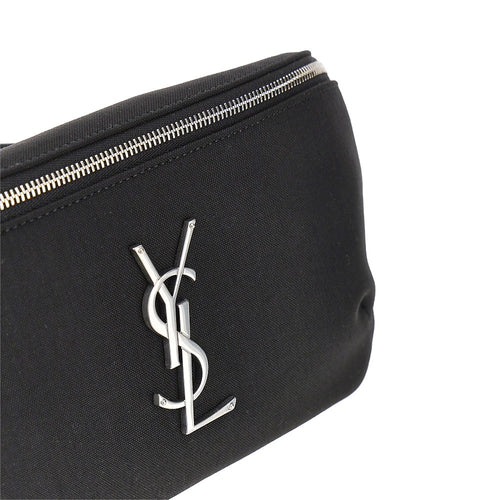 SAINT LAURENT Cassandre' canvas belt bag