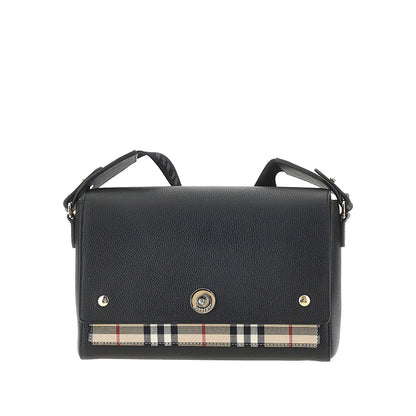 BURBERRY Note' leather shoulder bag
