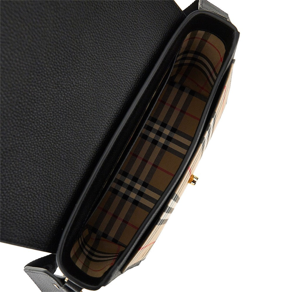 BURBERRY Note' leather shoulder bag