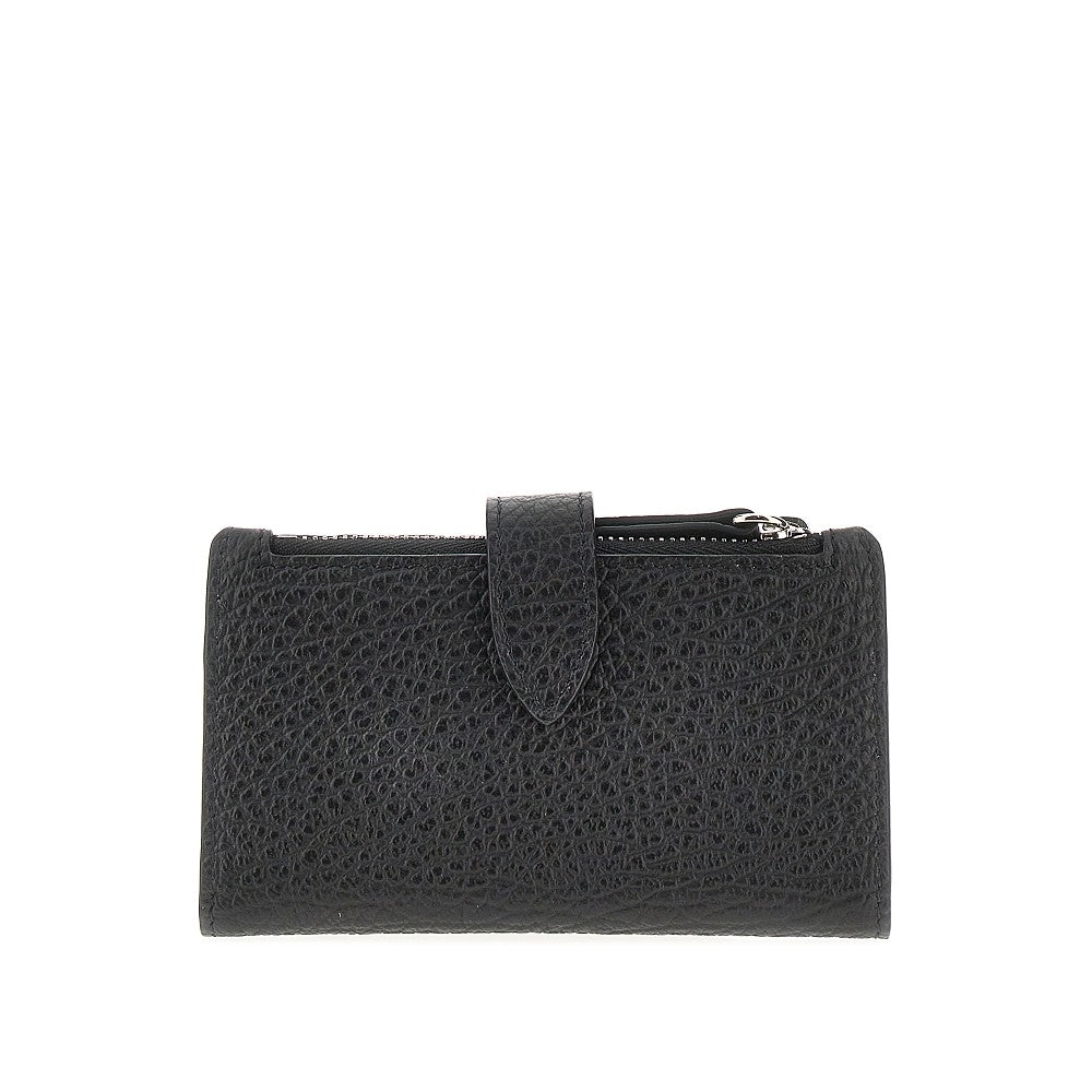 MAISON MARGIELA Grain leather bi-fold cardholder