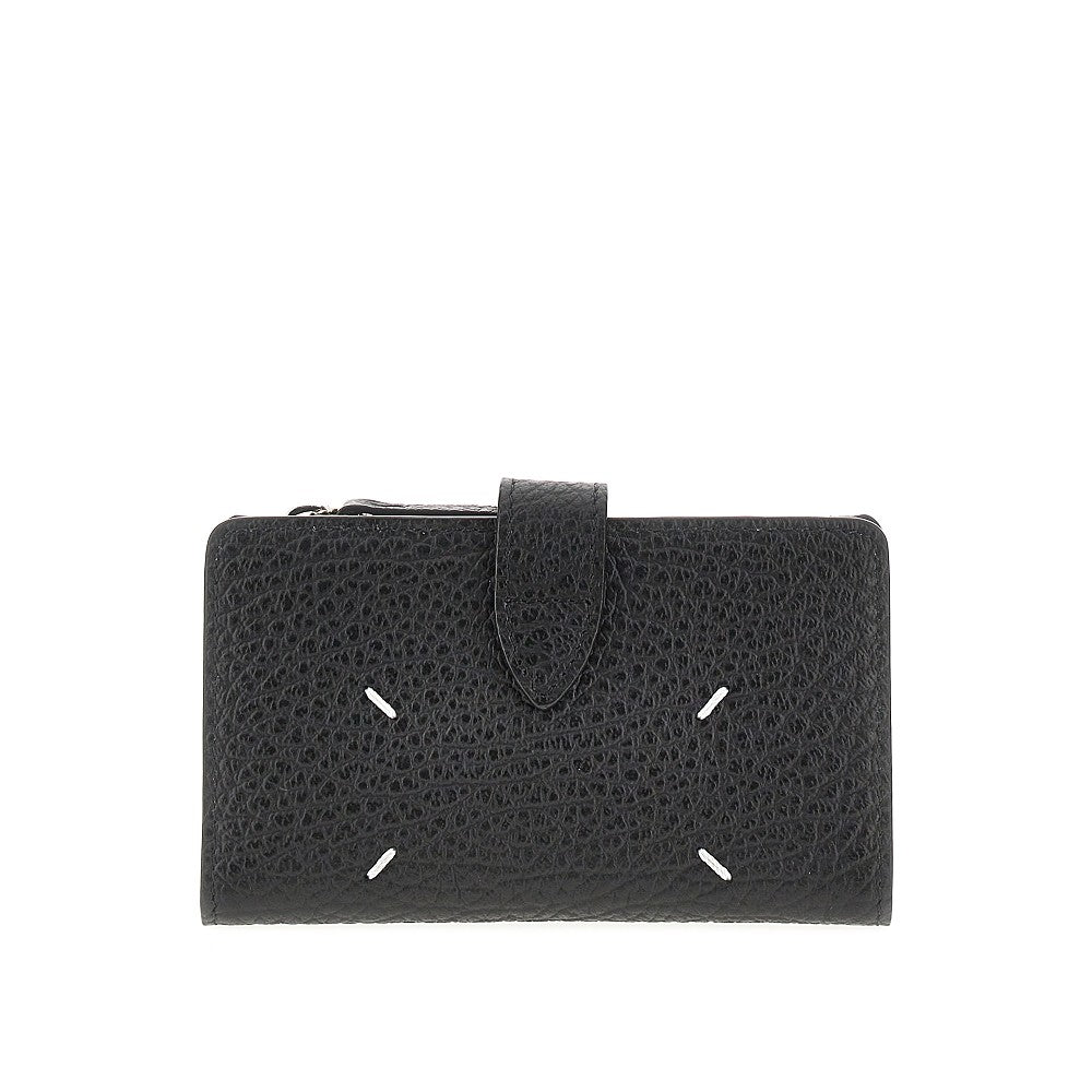 MAISON MARGIELA Grain leather bi-fold cardholder