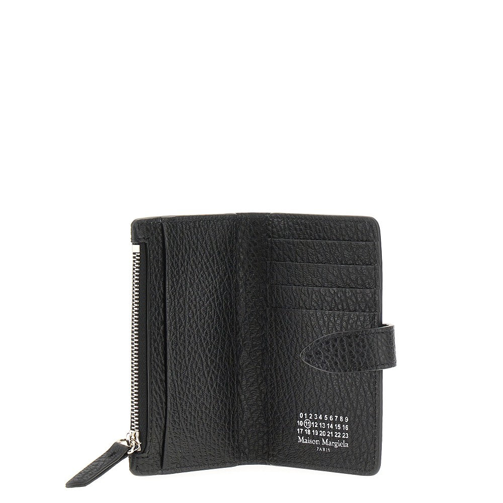 MAISON MARGIELA Grain leather bi-fold cardholder