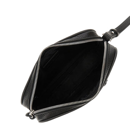 EMPORIO ARMANI Grained leather pouch