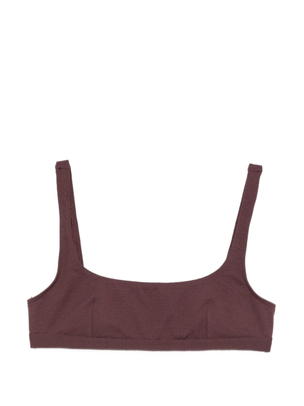 Matteau Top Crop - Bordeaux