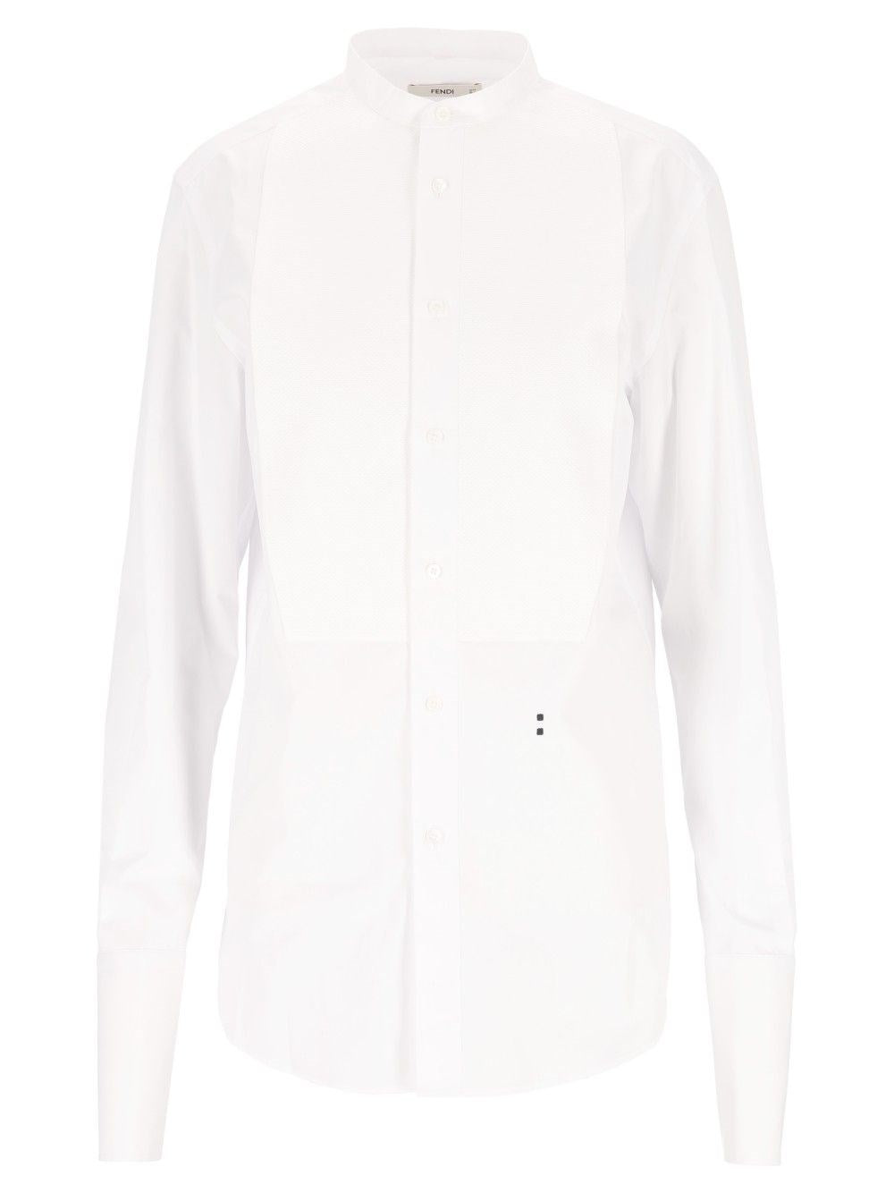 Fendi Poplin Shirt - White