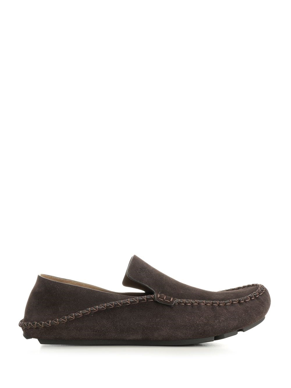 Loewe "Rambla" Driving Loafers - Brown