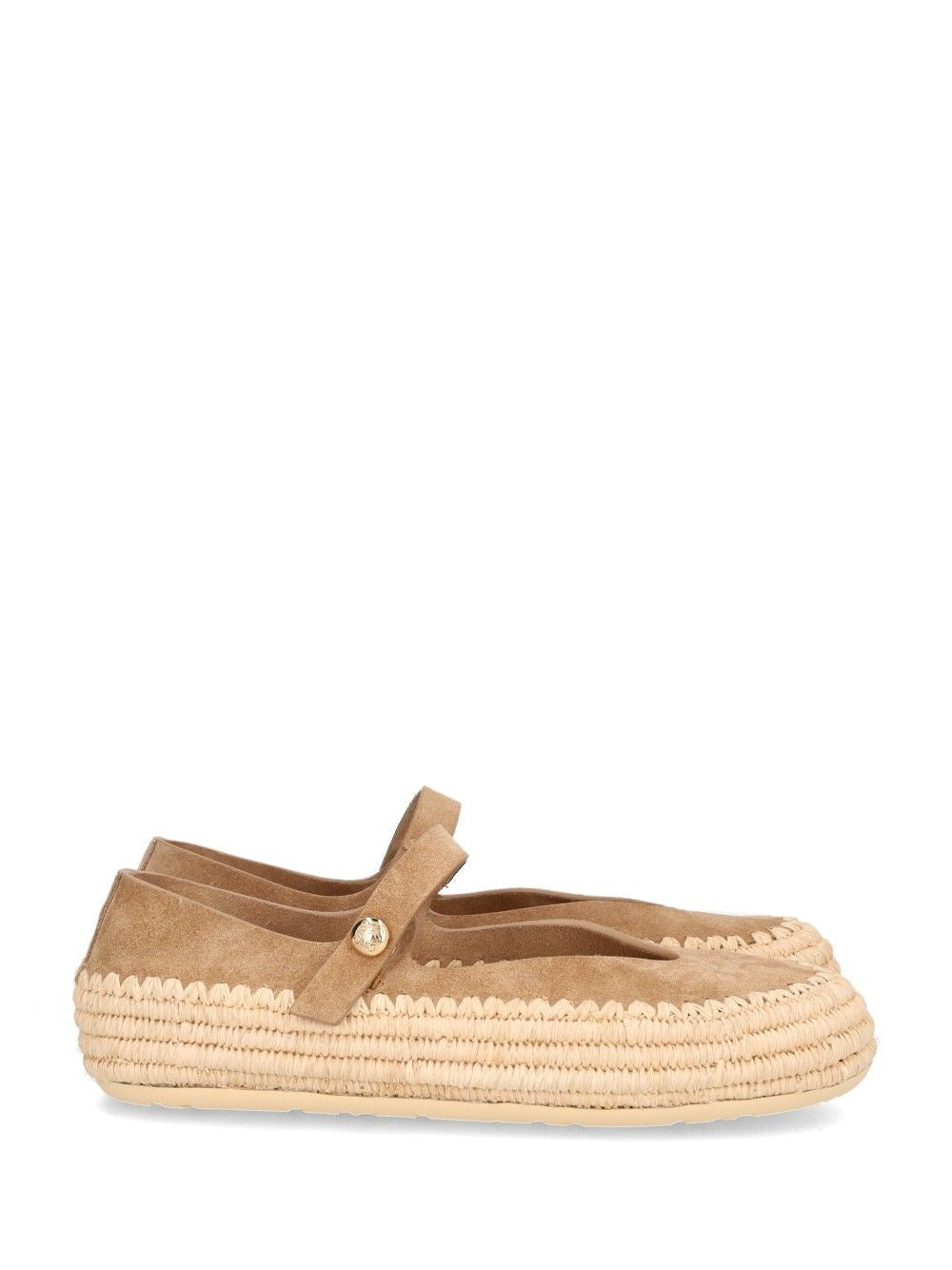 Loewe Paula's Ibiza Rio Mary-Jane - Beige