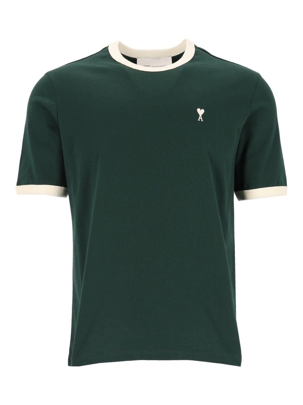 Ami T-Shirt Ami De Cœur - Green