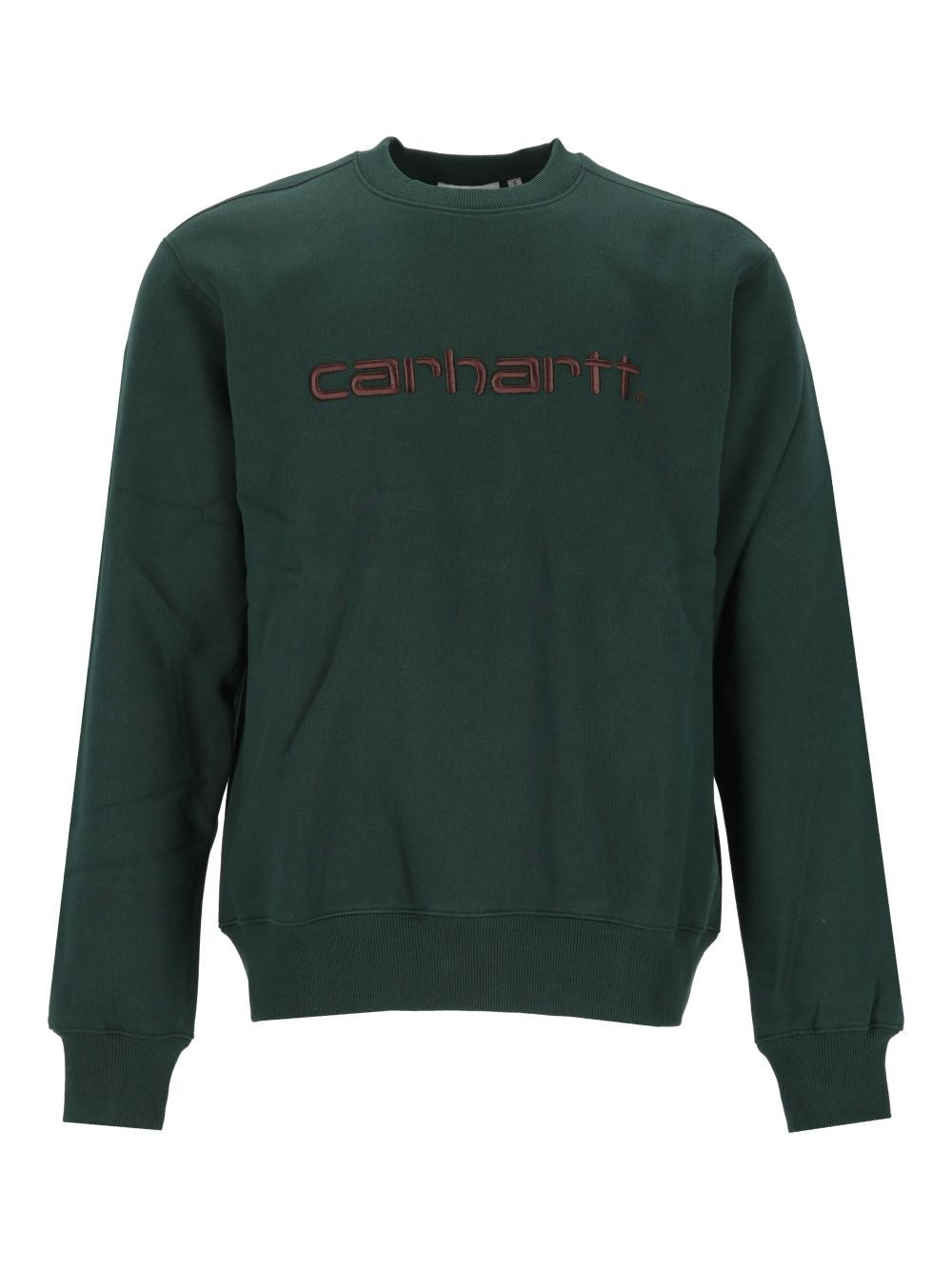 Carhartt Wip Sweatshirt With Writing - Green