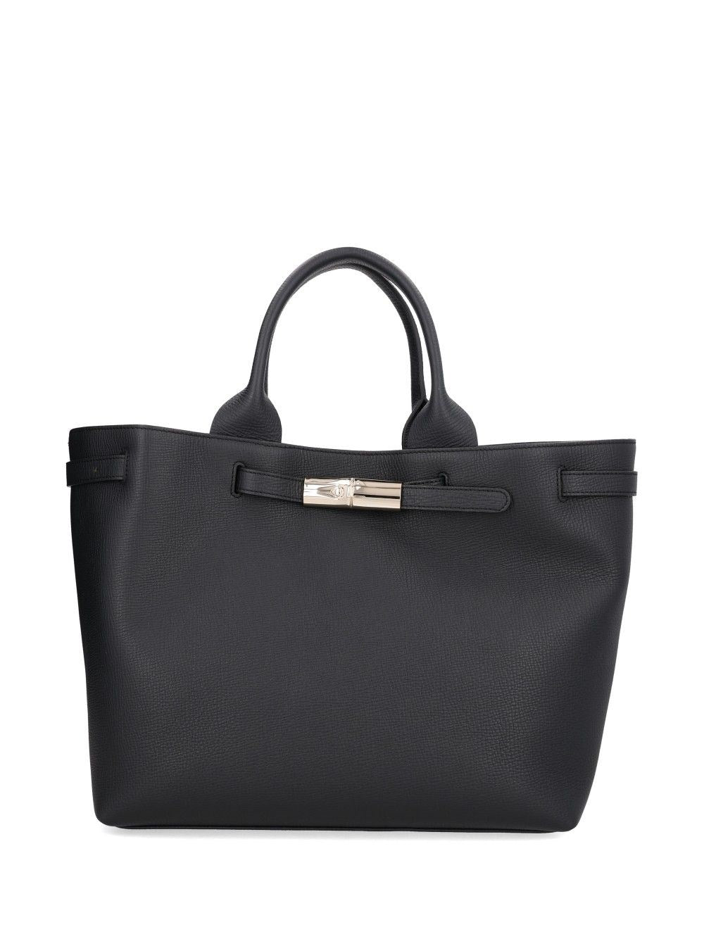 Longchamp Paris Le Smart L Tote Çanta - Black