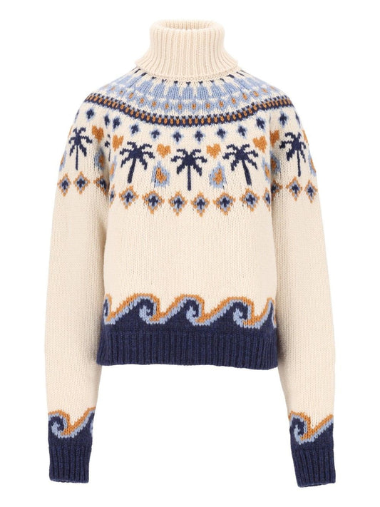 Alanui Sweet Winter Sweater - White