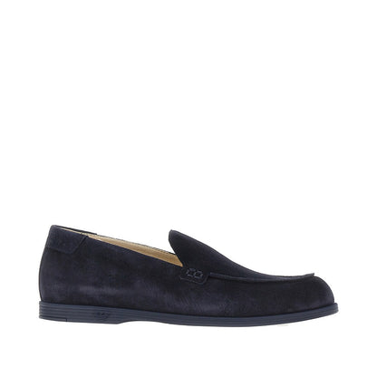 EMPORIO ARMANI Suede leather loafers