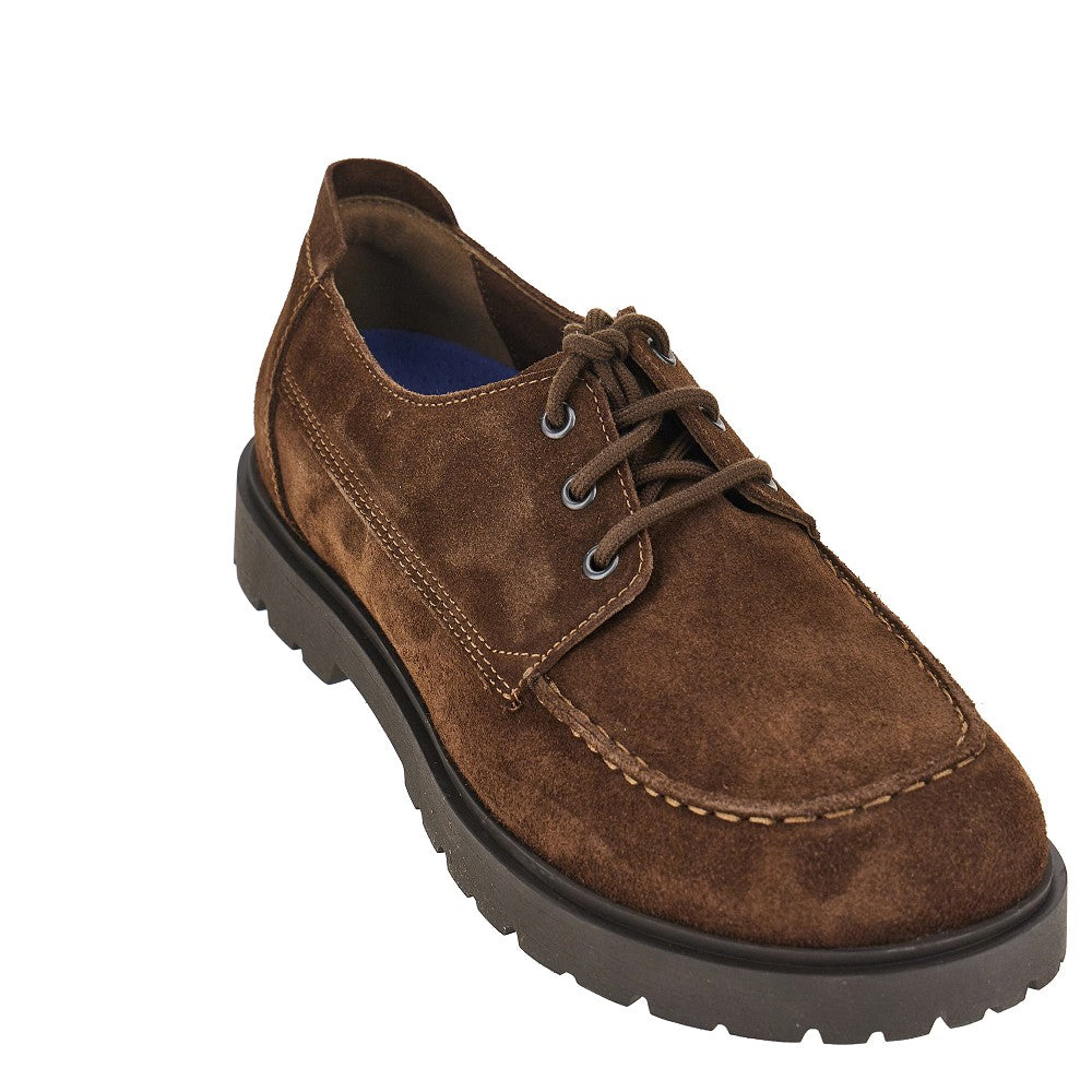 BIRKENSTOCK Suede leather lace-up shoes