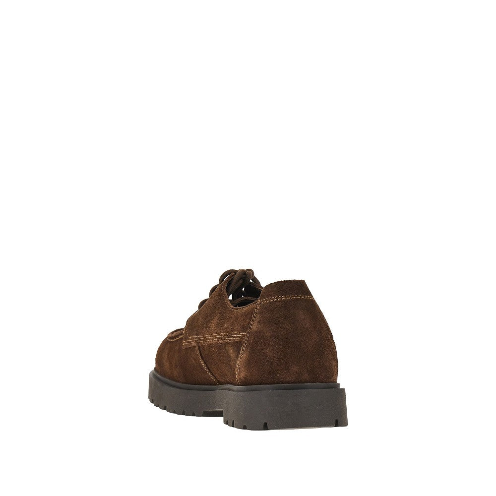 BIRKENSTOCK Suede leather lace-up shoes