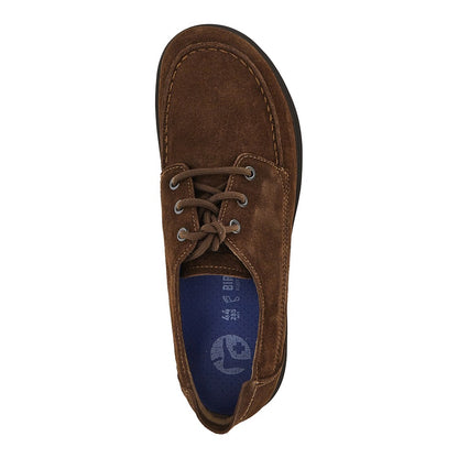 BIRKENSTOCK Suede leather lace-up shoes