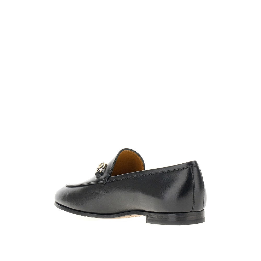 GUCCI Leather 'Jordaan' loafers