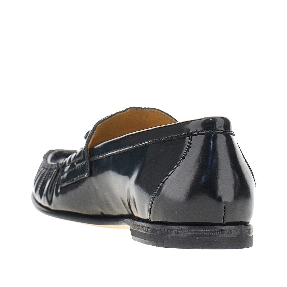 FENDI Fendi Scrunch' leather loafers