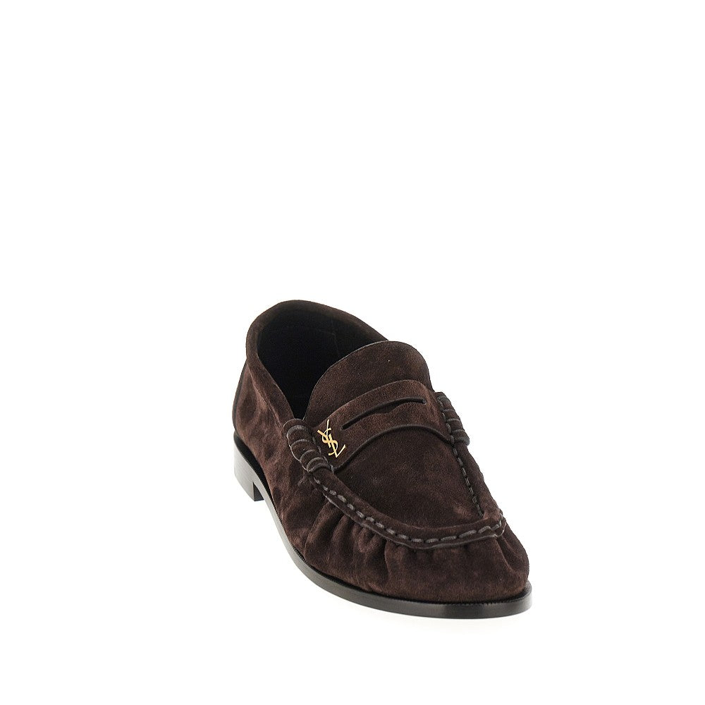 Saint Laurent 'Le Loafer' suede leather loafers
