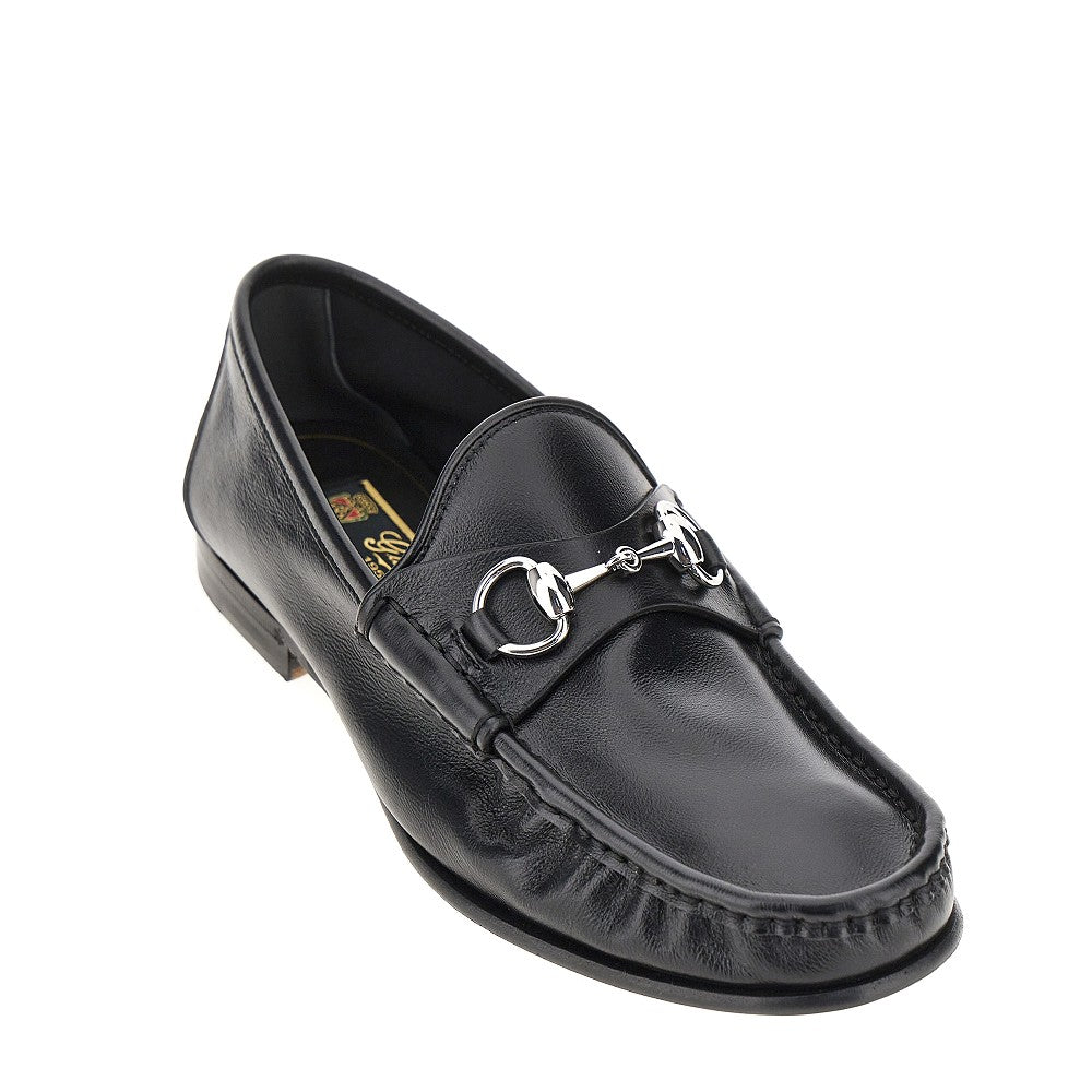GUCCI Leather 'Lugano' loafers