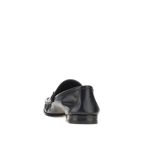 GUCCI Leather 'Lugano' loafers
