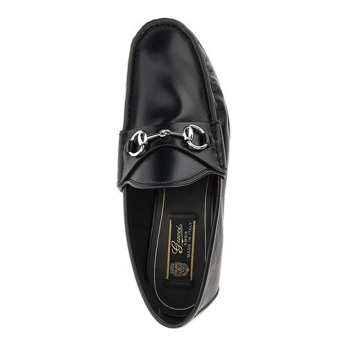 GUCCI Leather 'Lugano' loafers