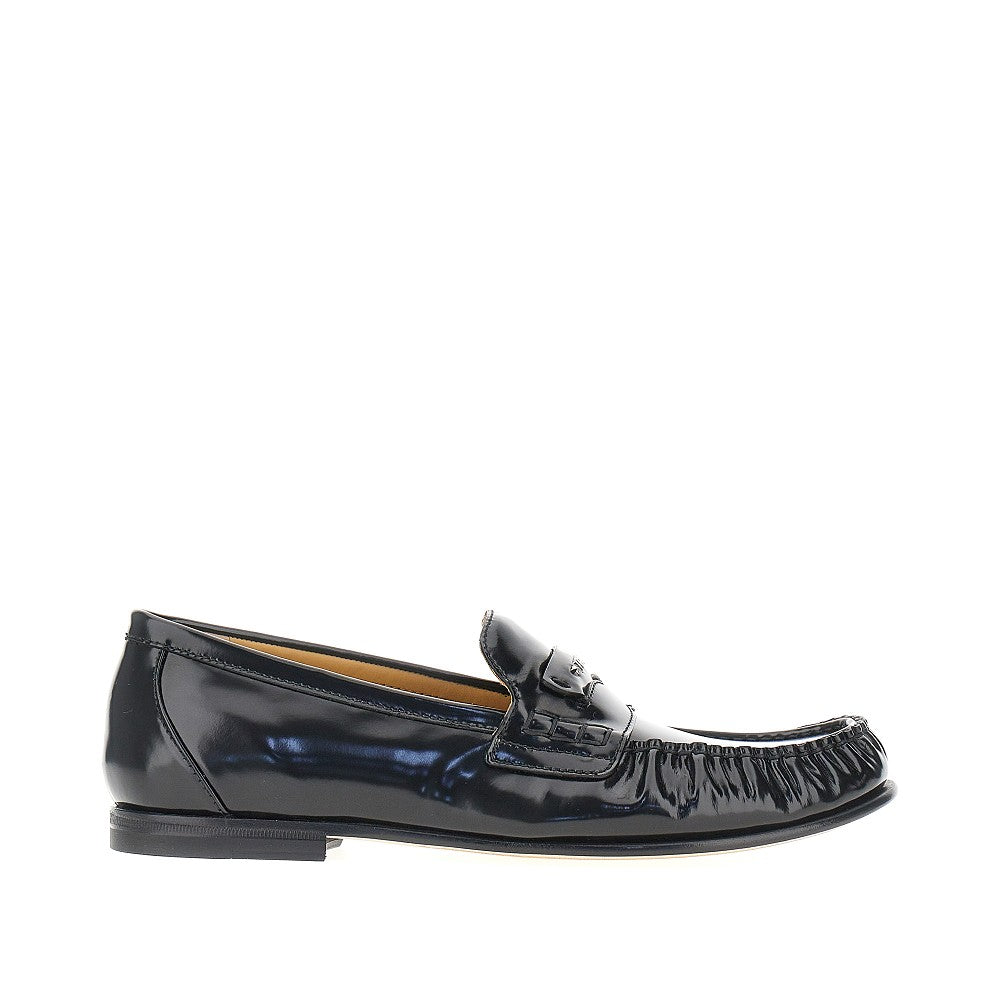 FENDI Fendi Scrunch' leather loafers