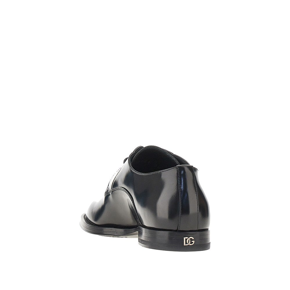 DOLCE&GABBANA Spazzolato leather laced shoes