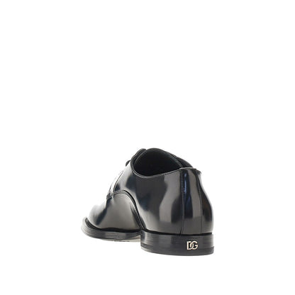 DOLCE&GABBANA Spazzolato leather laced shoes