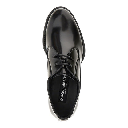 DOLCE&GABBANA Spazzolato leather laced shoes