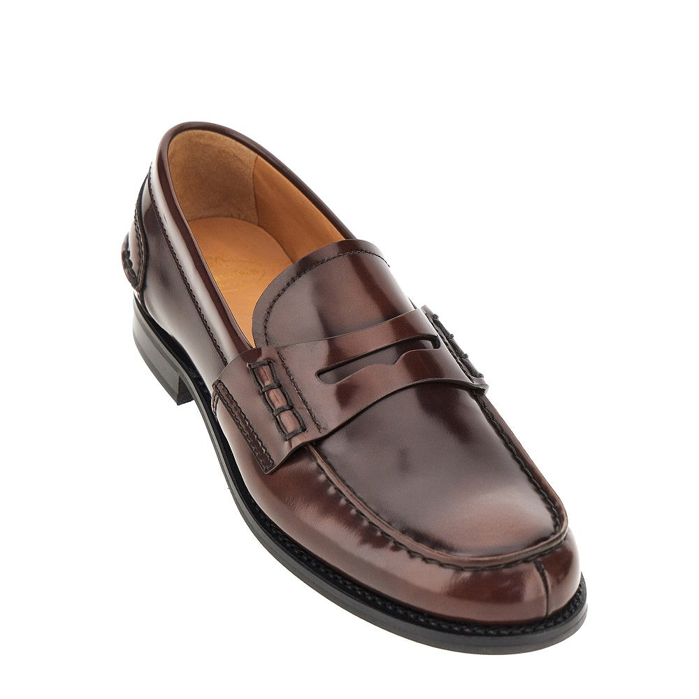 Church's 'Pembrey W5' fumé polished leather loafers