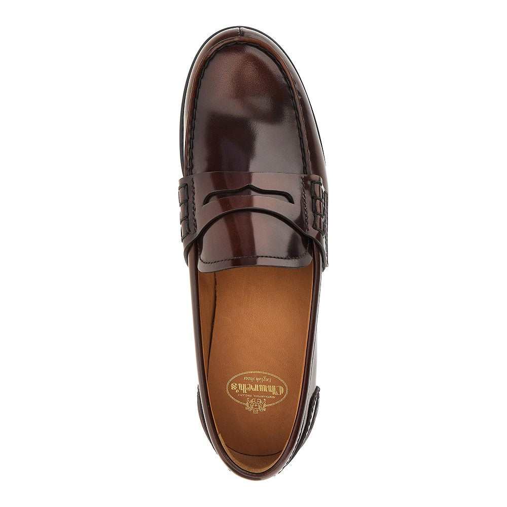 Church's 'Pembrey W5' fumé polished leather loafers