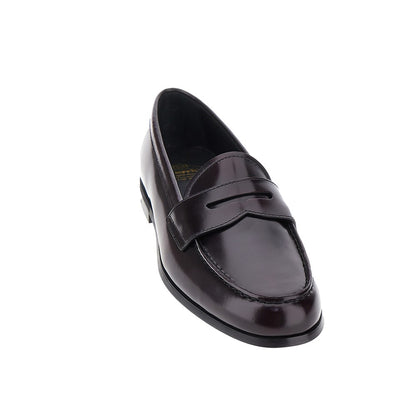 Church's 'Natalie' fumé polished leather loafers