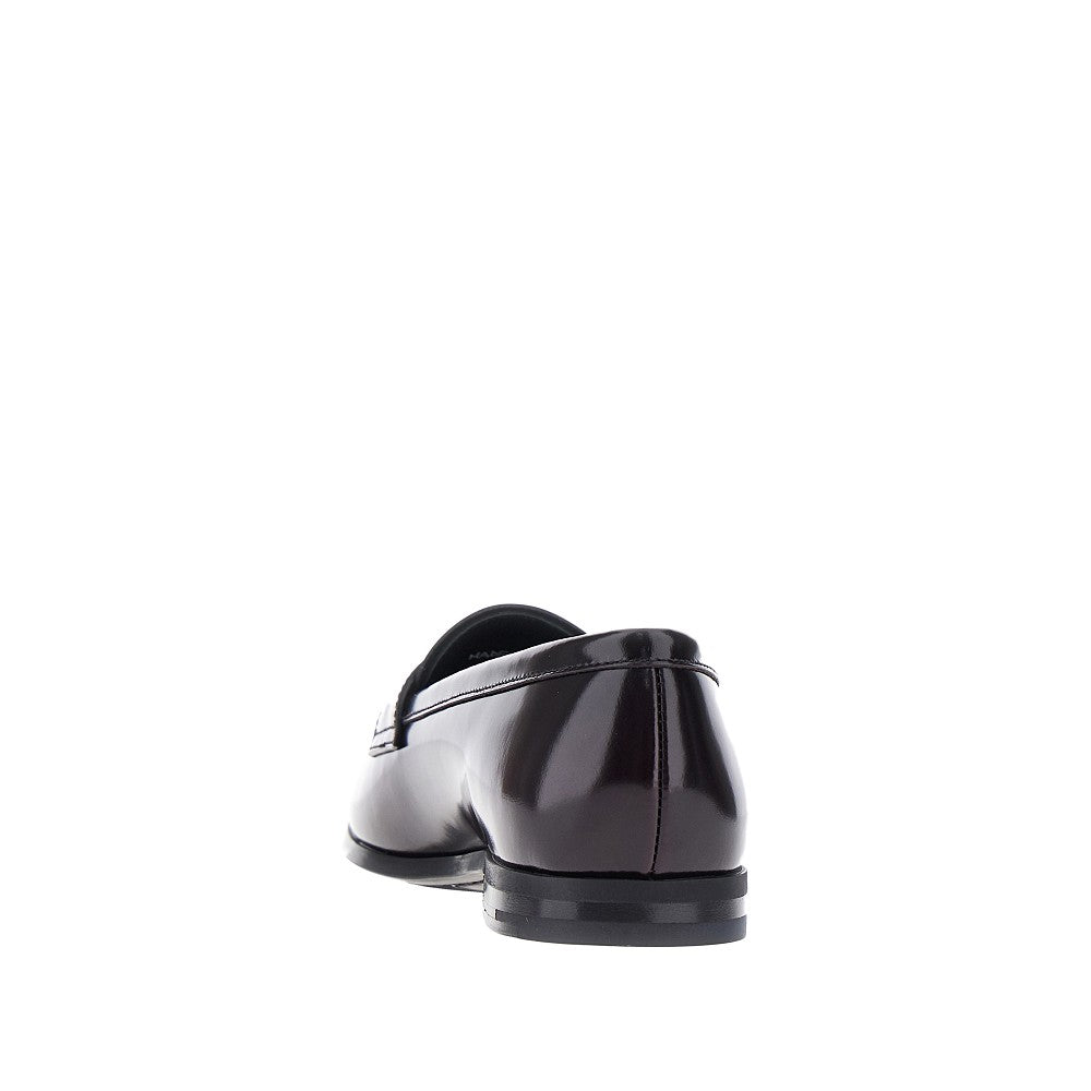 Church's 'Natalie' fumé polished leather loafers