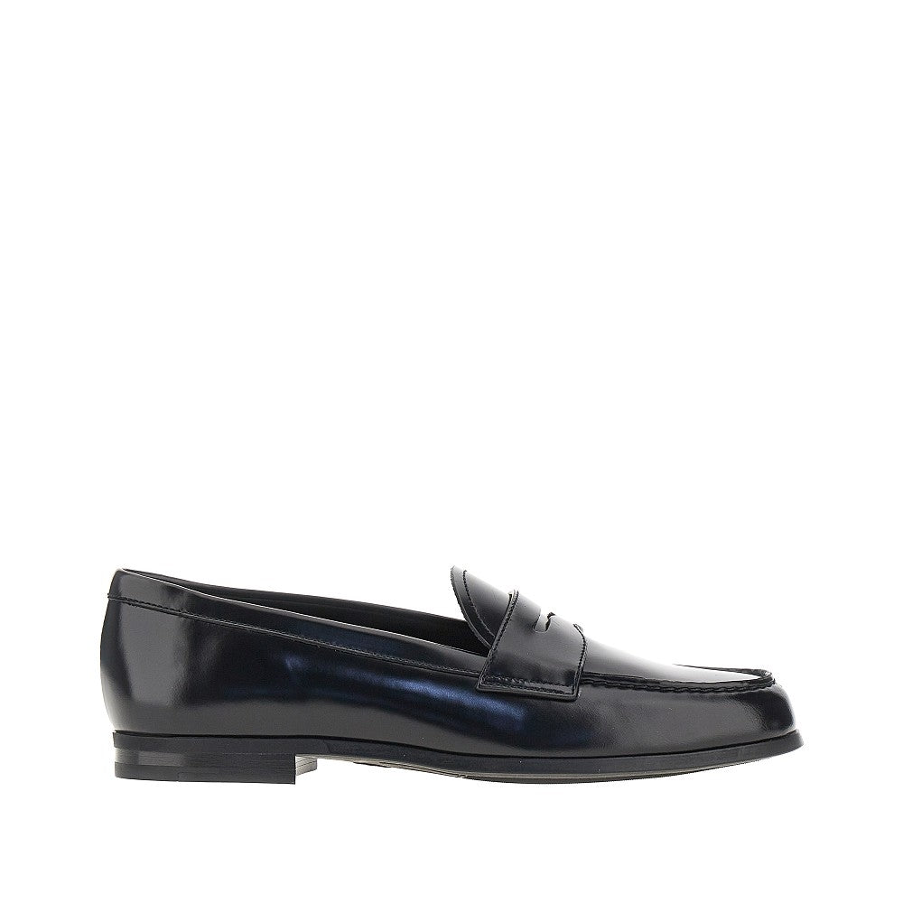 Church's 'Natalie' fumé polished leather loafers