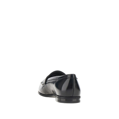 Church's 'Natalie' fumé polished leather loafers