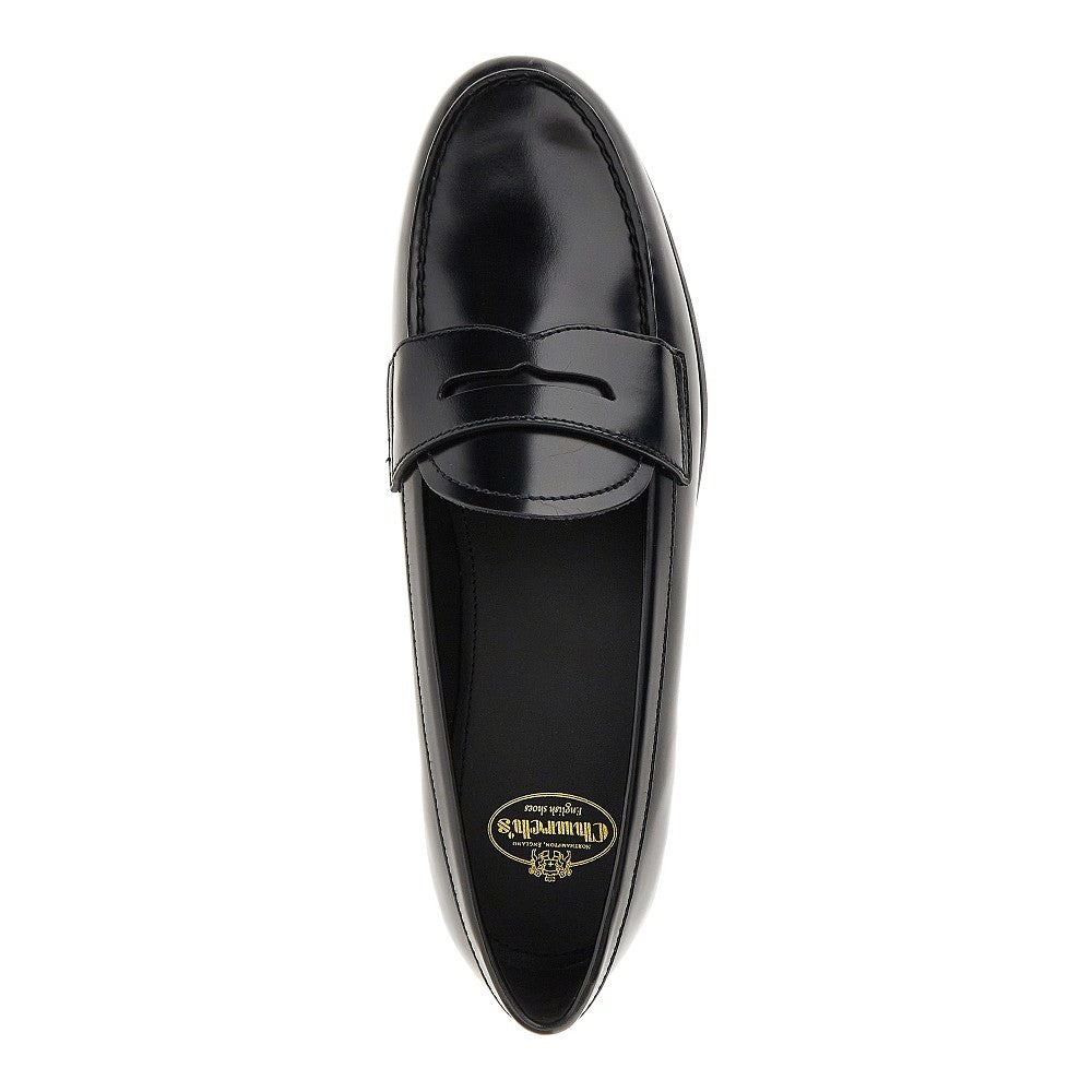 Church's 'Natalie' fumé polished leather loafers