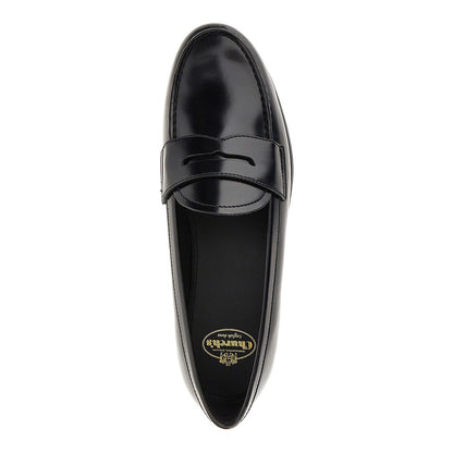 Church's 'Natalie' fumé polished leather loafers
