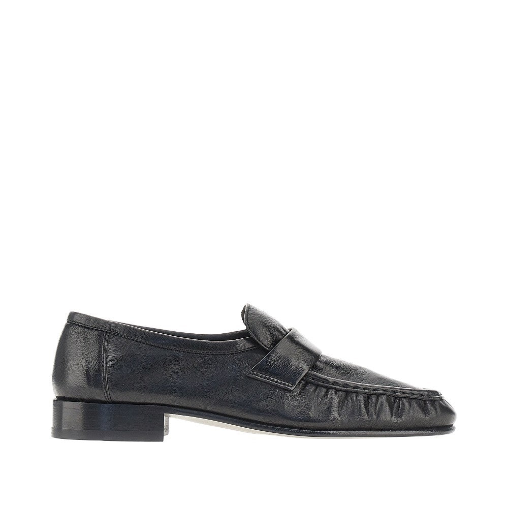 The Row Leather Soft loafers