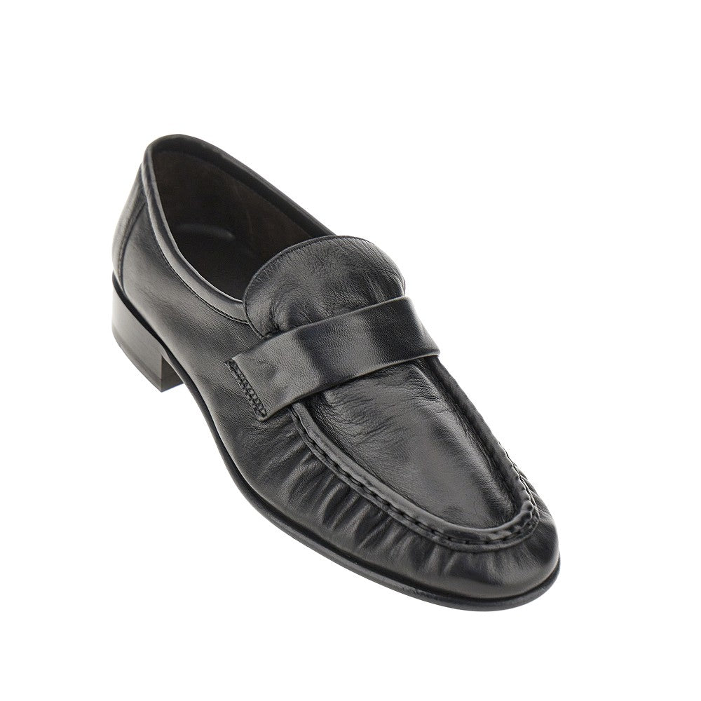 The Row Leather Soft loafers