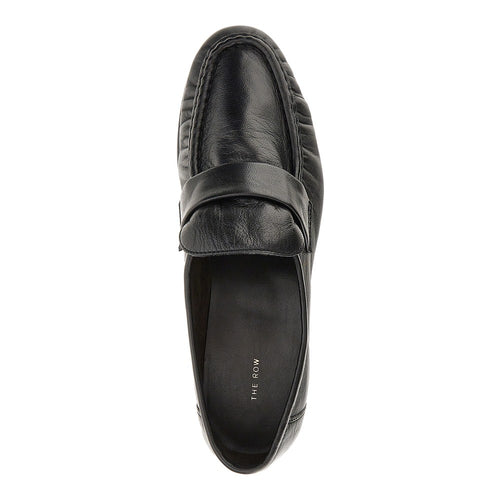 The Row Leather Soft loafers