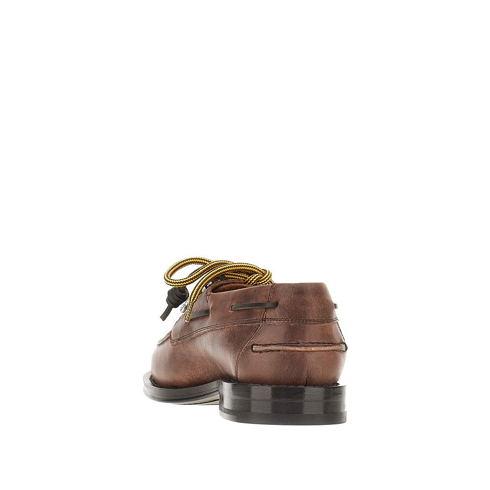 DSQUARED2 D2 Cottage' leather boat shoes