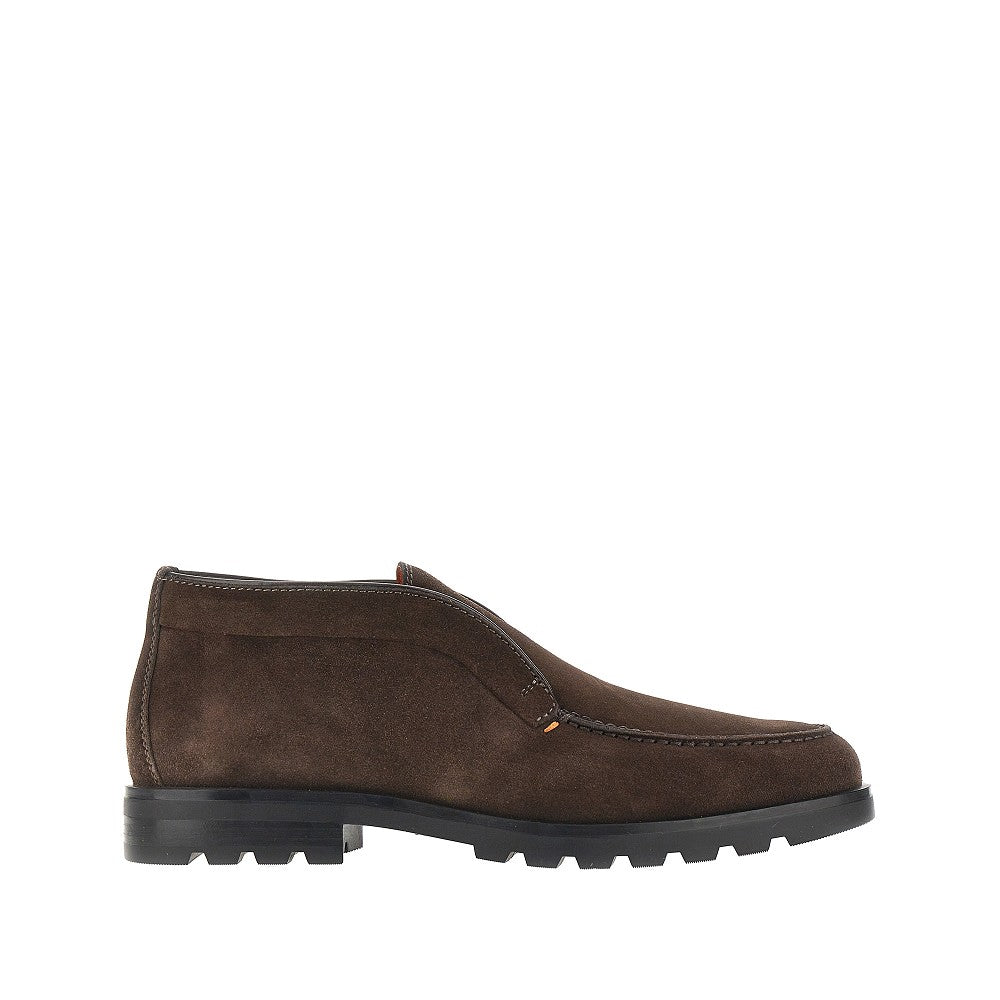Santoni Suede leather desert boots