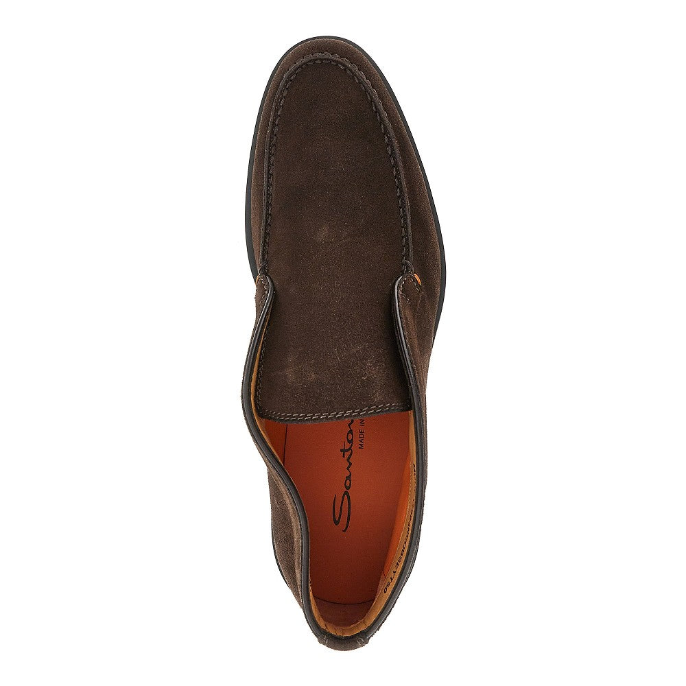 Santoni Suede leather desert boots
