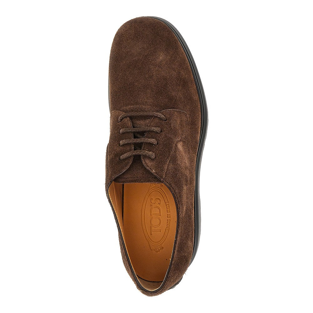 TODS Suede leather laced shoes