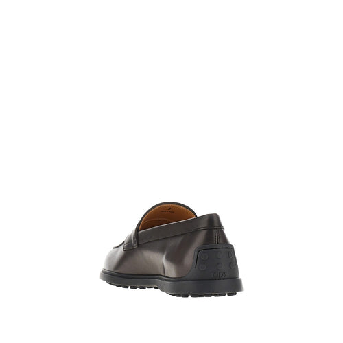 TODS Leather loafers with Gommini sole