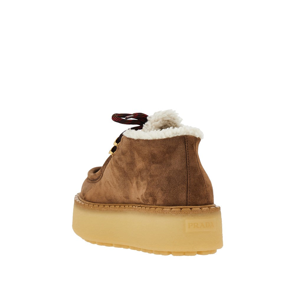 PRADA Suede leather Chukka boots