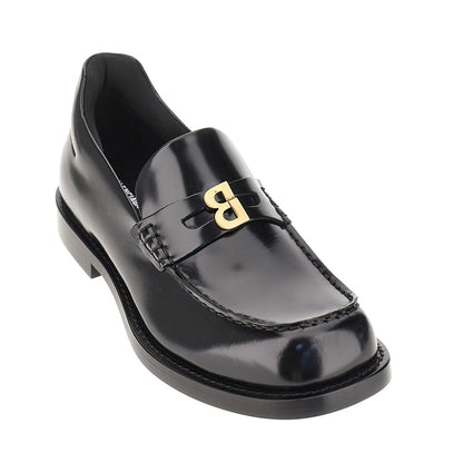 BALENCIAGA Spazzolato leather 'Comfy' loafers