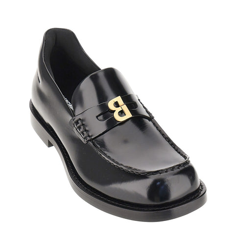 BALENCIAGA Spazzolato leather 'Comfy' loafers