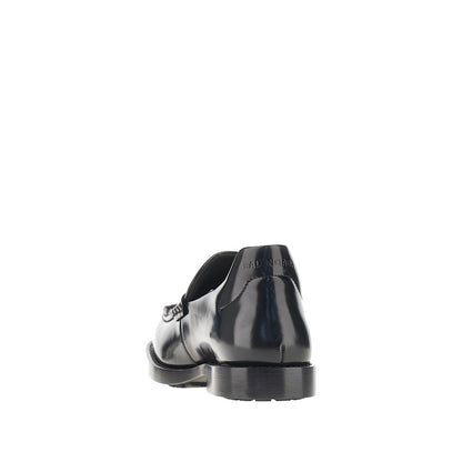 BALENCIAGA Spazzolato leather 'Comfy' loafers