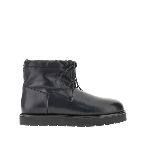 Phoebe Philo Leather ankle-boots with drawstring